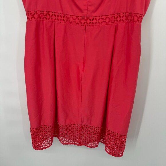 Calvin Klein women's dress orange lace trim sleeveless size 20 W plus - Picture 9 of 12